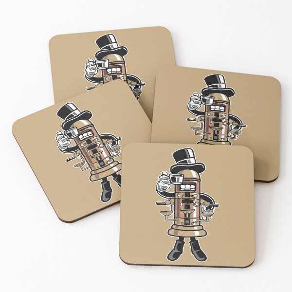 Item preview, Walking Coffee Maker Machine Street Man Cartoon designed and sold by Cheap Women's Shirts.