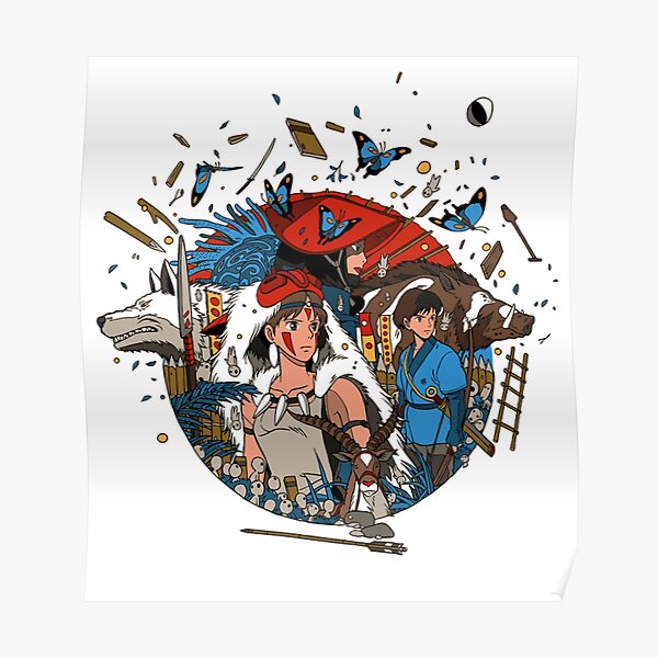 Blue Poster