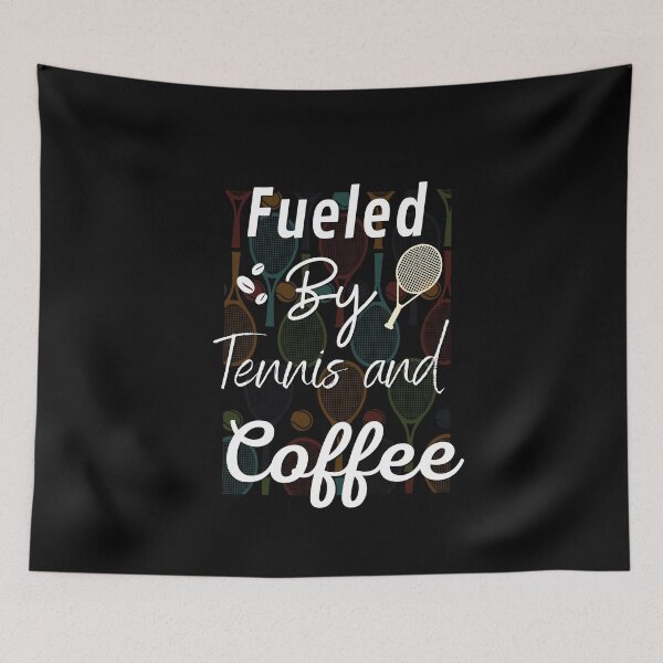 Item preview, Fueled By Tennis And Coffee Classic T-shirt   designed and sold by todoAwesome.