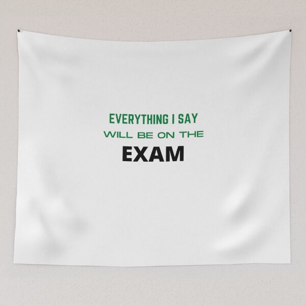 Item preview, Everything i say will be on the exam designed and sold by Yasdey Rojas.