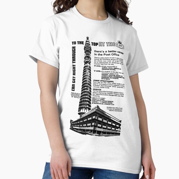 Item preview, GPO POST OFFICE TOWER - POST OFFICE CAREERS AD designed and sold by ThrowbackAds.