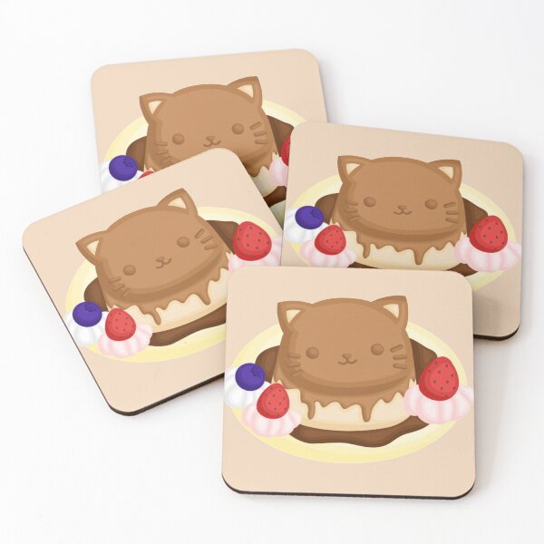Item preview, Neko Pudding designed and sold by kawaiistudio.