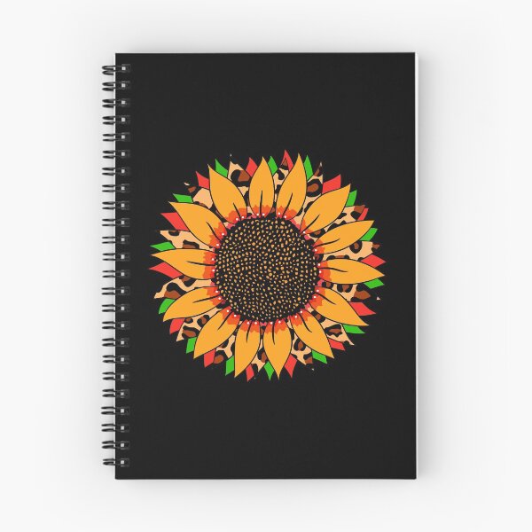 Item preview, Leopard Sunflower Colorful Design designed and sold by MisPuHoney.