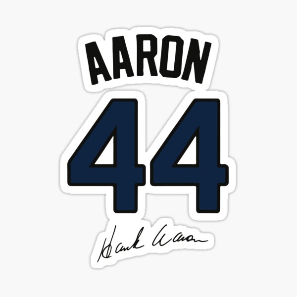 Hank Aaron #44 Atlanta Braves White Throwback India