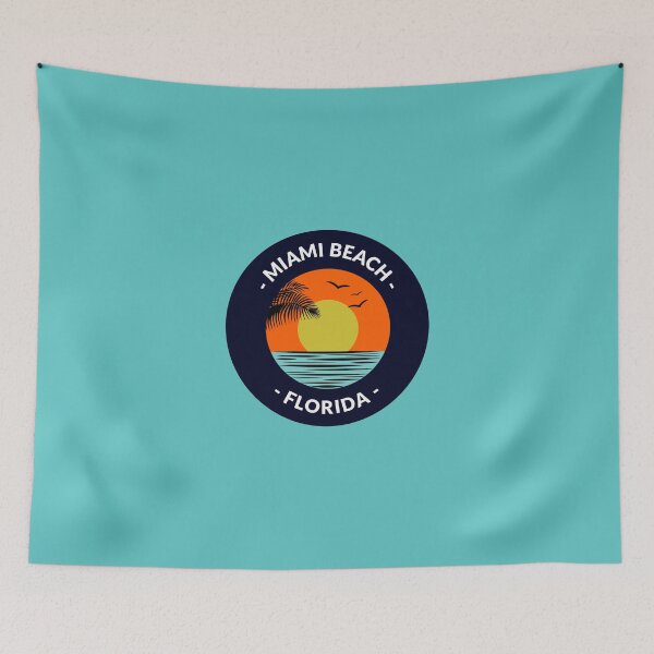 Item preview, Miami Beach Florida Beach Sunset designed and sold by Taumaturgo.
