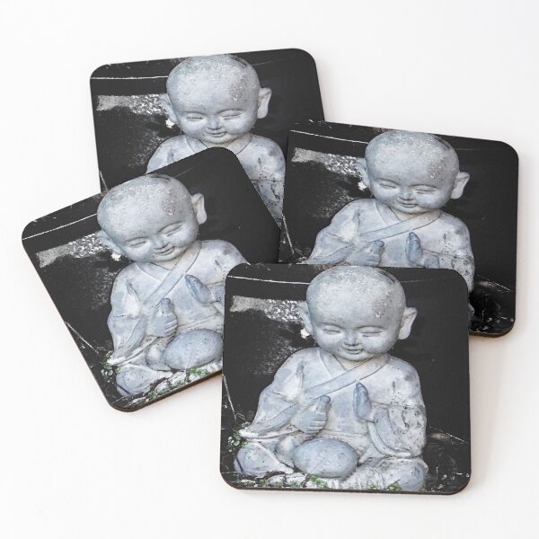 Item preview, Baby Buddha Chanting in his garden  designed and sold by Jennifer Morcom.