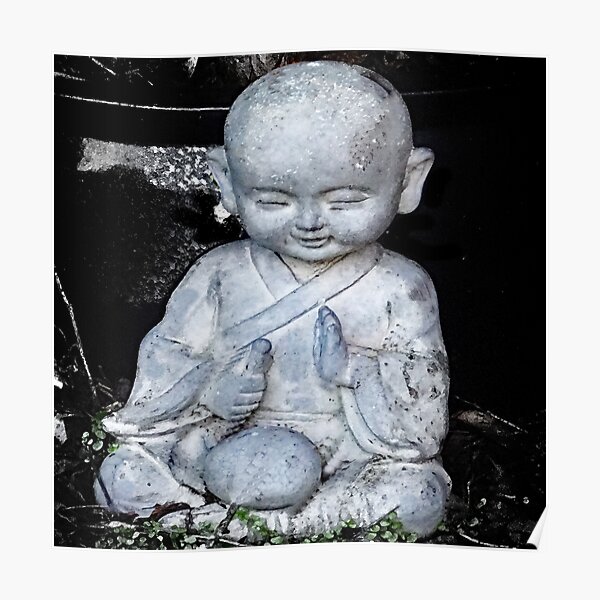 Baby Buddha Posters Redbubble