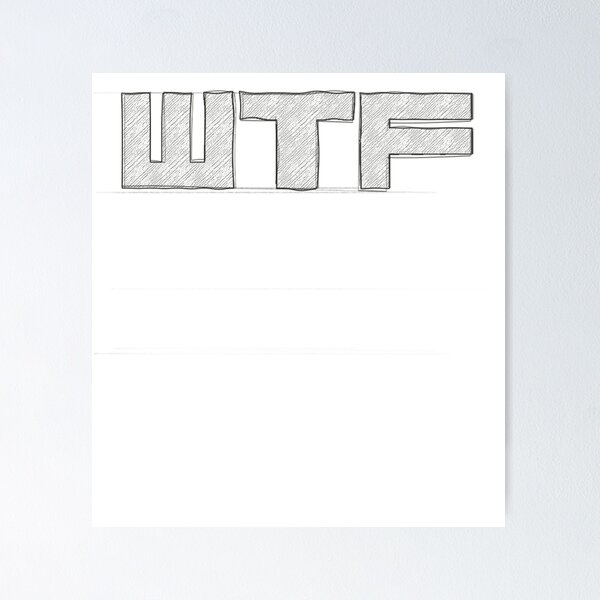 Item preview, WTF designed and sold by RICK-TURNER.