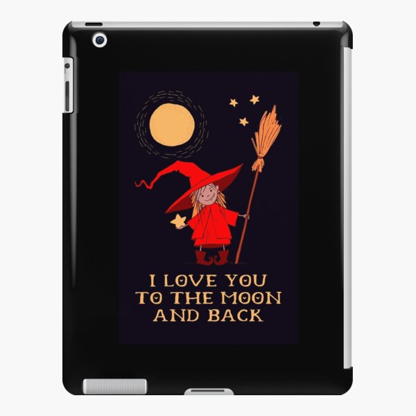 Valentine's Day Love You To the Moon Cheeky Witch® iPad Snap Case