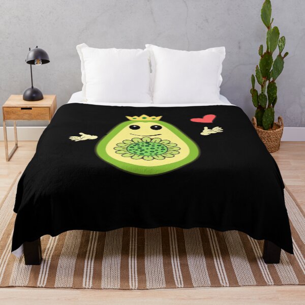 Item preview, Prince Of Love With Heart Of Flowers - Valentine Avocado (Black Edition) designed and sold by Levet.