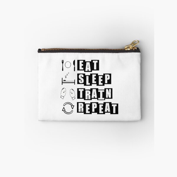 Item preview, Eat, Sleep, Train, Repeat for Boxing - white designed and sold by BusyMonkeys.