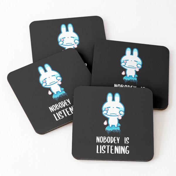 Item preview, nobody is listening designed and sold by GoranDesign.