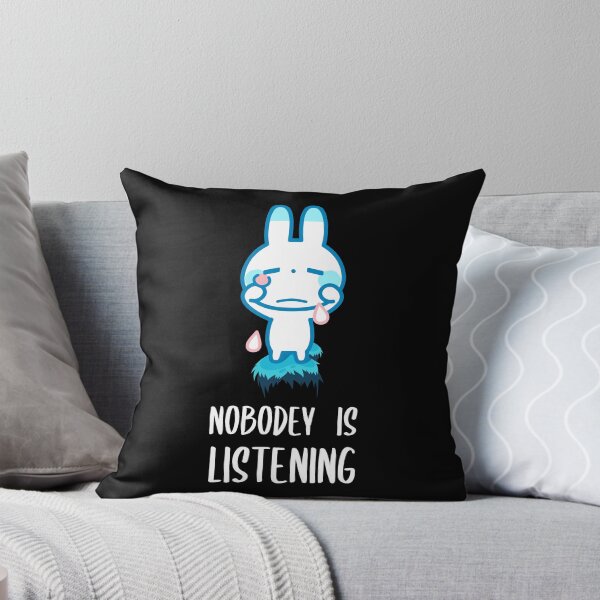 Item preview, nobody is listening designed and sold by GoranDesign.