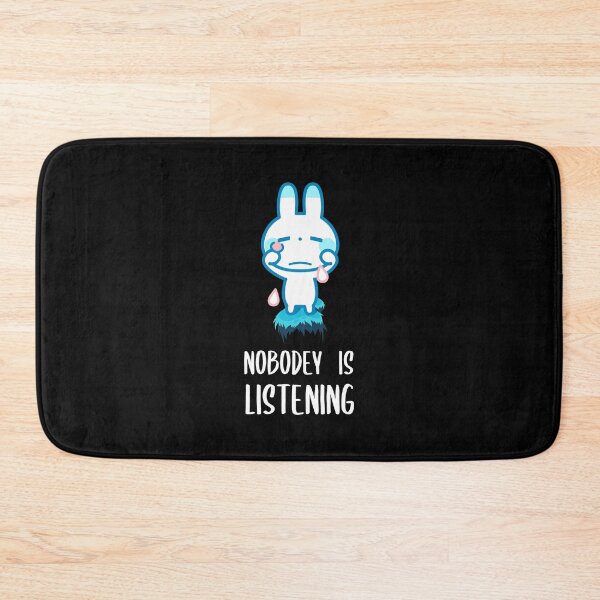 Item preview, nobody is listening designed and sold by GoranDesign.