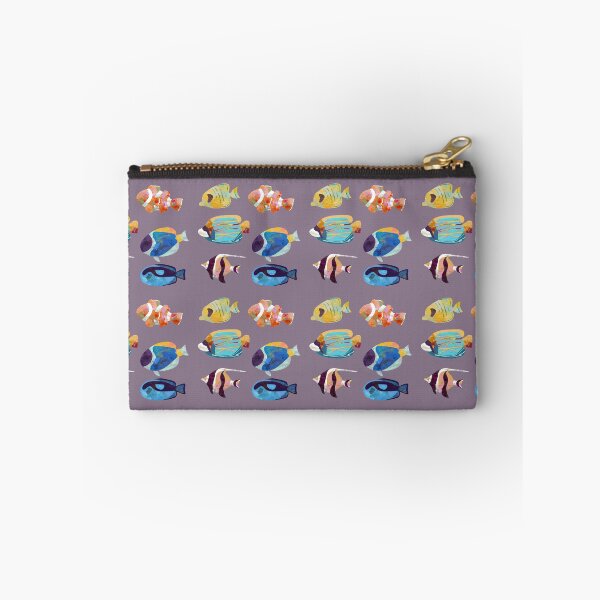 Item preview, Purple Tropical Fish Pattern designed and sold by Amundahjane.