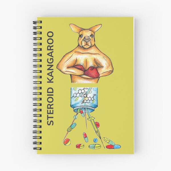 Item preview, STEROID KANGAROO by FrankenDuo confetti yellow designed and sold by FrankenDuo.