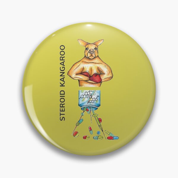 Item preview, STEROID KANGAROO by FrankenDuo confetti yellow designed and sold by FrankenDuo.