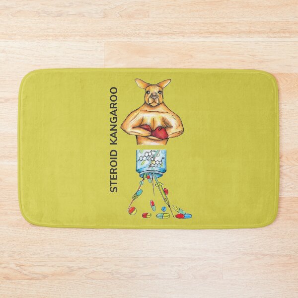 Item preview, STEROID KANGAROO by FrankenDuo confetti yellow designed and sold by FrankenDuo.