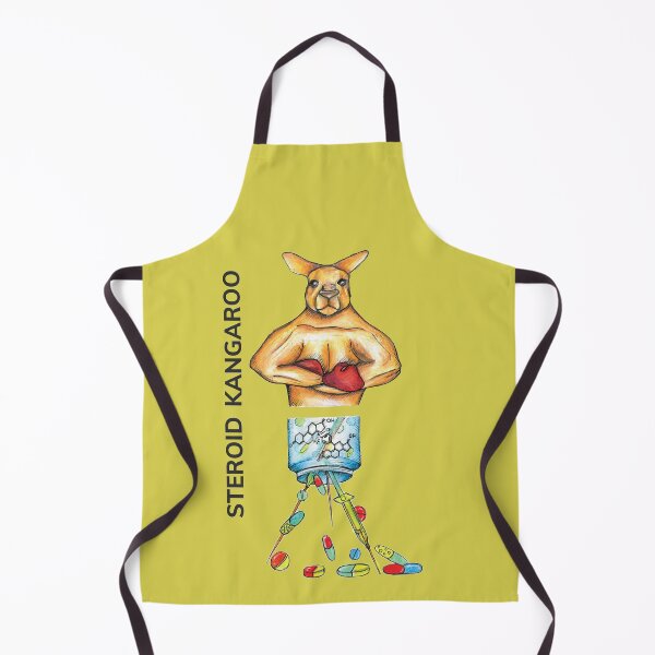 Item preview, STEROID KANGAROO by FrankenDuo confetti yellow designed and sold by FrankenDuo.