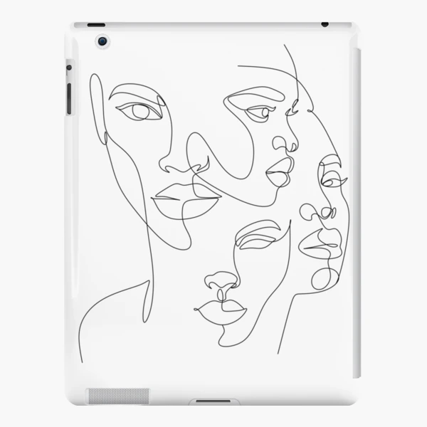 Minimal Line Art Woman Face. Fine Line Fashion Poster, Dior Print, Fashion  Wall Art, Poster Print, Printable Wall Art, Dior Poster, Minimal Art,  Female Line Art iPad Case & Skin for Sale