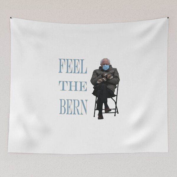 Item preview,  Bernie Mittens Classic T-Shirt :  feel the bern designed and sold by Joudsef.