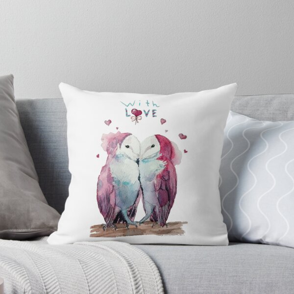 Item preview, Witn love Valentines day owl designed and sold by TeorayKitero.