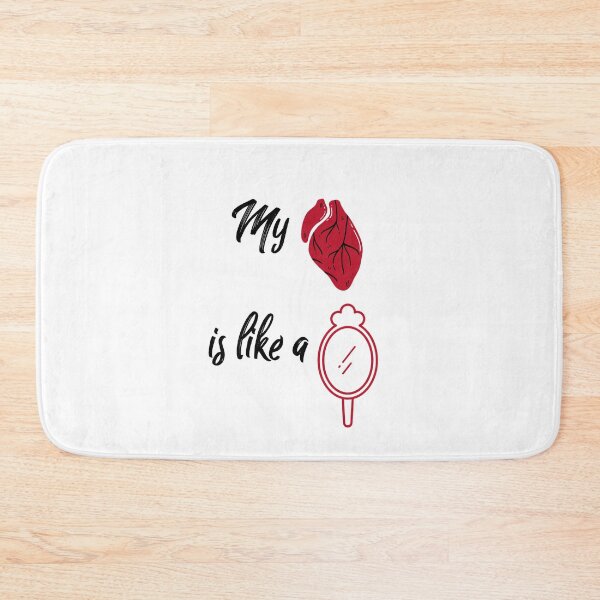 Item preview, My heart is like a mirror designed and sold by Smita Maharana.