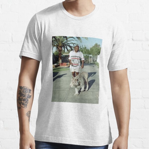 Mike Tyson Walking Tiger T-Shirts | Redbubble