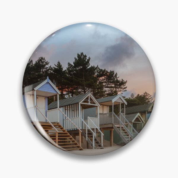 Item preview, Wells Beach Hut Sunset Norfolk designed and sold by dp-images.