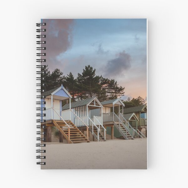 Item preview, Wells Beach Hut Sunset Norfolk designed and sold by dp-images.