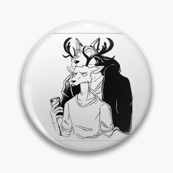 Item preview, Beastars - Legosi and Louis (Mono) designed and sold by Sicoria.