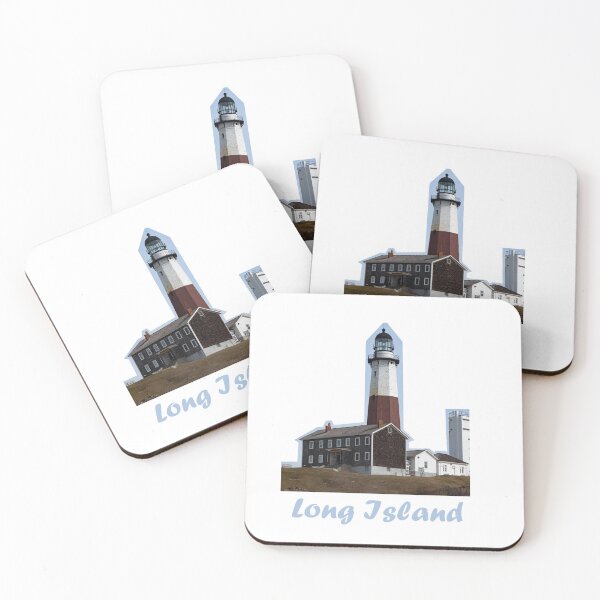 Item preview, Montauk Lighthouse Sticker designed and sold by Mackabee.
