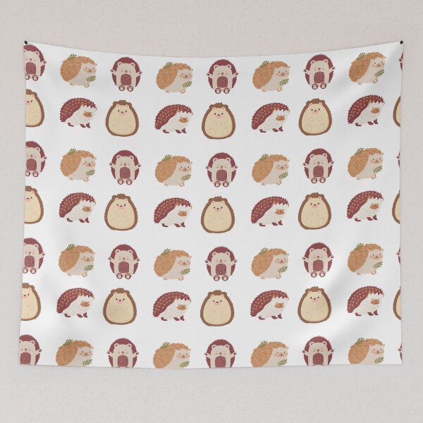Item preview, Cute hedgehogs set designed and sold by Vaishnavi Deo.