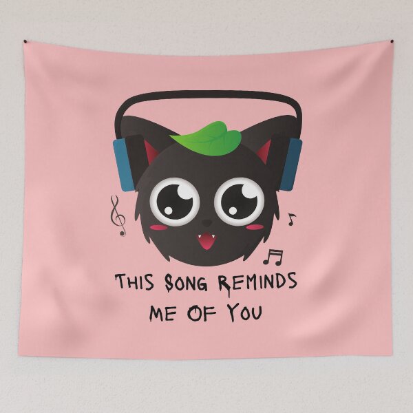Item preview, This Song Reminds Me Of You Cat Lovers designed and sold by TOP-DESIGN4U.