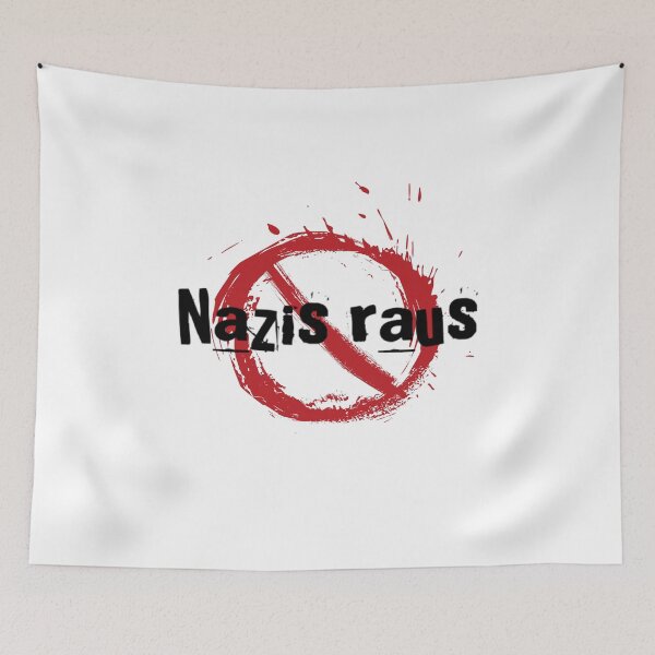Aperçu de l'œuvre FCK NZS, les nazis sortis créée et vendue par Aline22.