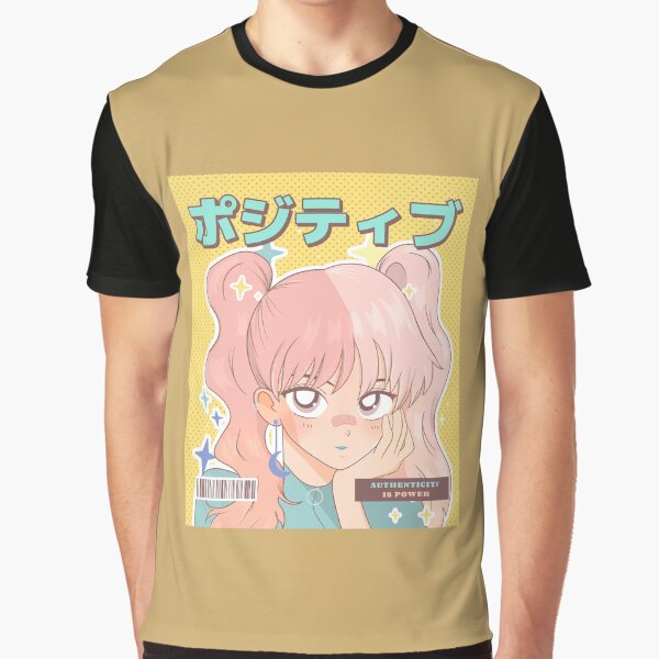 Manga girl Graphic T-Shirt