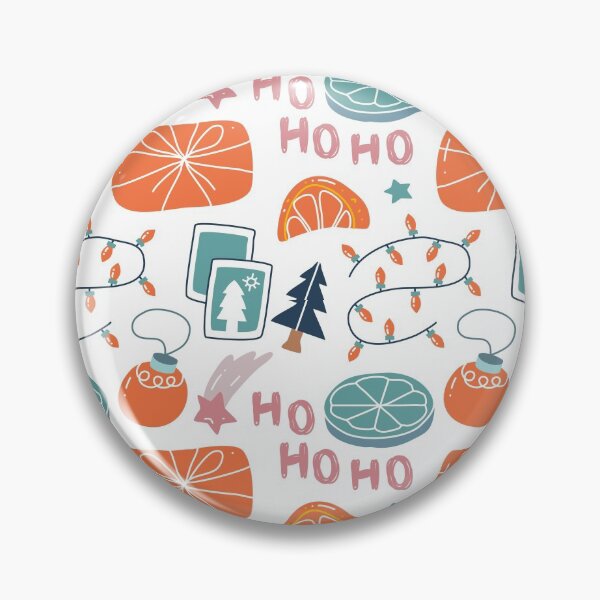 Item preview, Kawaii Design #028 - Hoho Scandinavian Christmas Pattern designed and sold by isko1977.