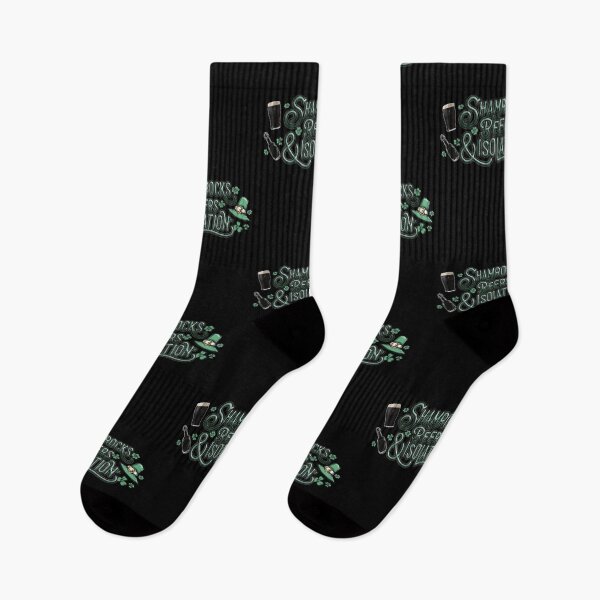 Item preview, Happy St Patrick's Day I Shamrocks Beers & Isolation T-Shirt designed and sold by Momentfaenger.