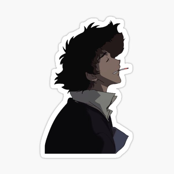 Spike cowboy bebop Sticker