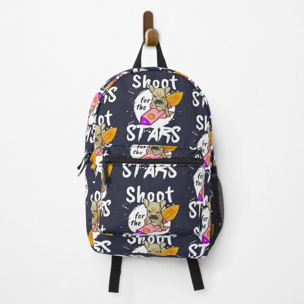 Item preview, SHOOT FOR THE STARS cute puppy dog rocket (light) designed and sold by SolidEarthArt.
