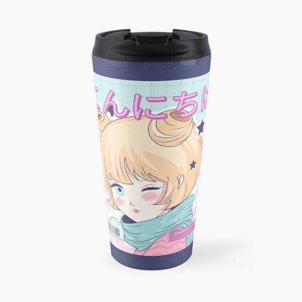 Manga girl Travel Mug