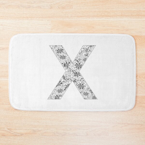 Item preview, Letter X Zentangle designed and sold by Pavnud.