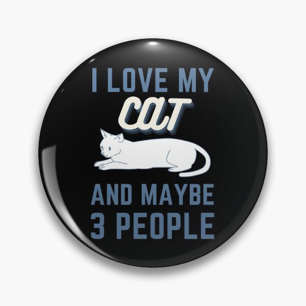 Item preview, I love my cat and mybe 3 people designed and sold by avocadissimo.