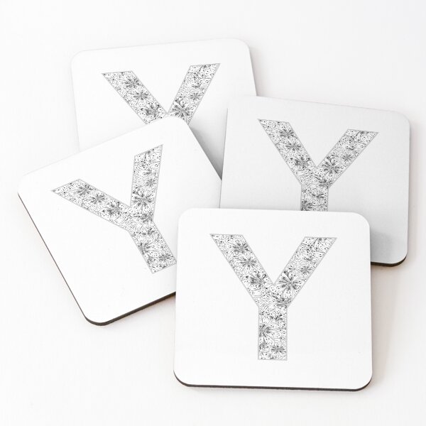 Item preview, Letter Y Zentangle designed and sold by Pavnud.