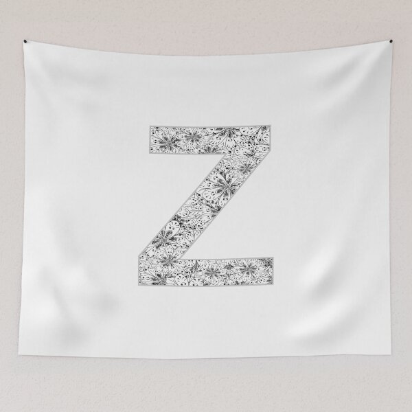 Item preview, Letter Z Zentangle designed and sold by Pavnud.