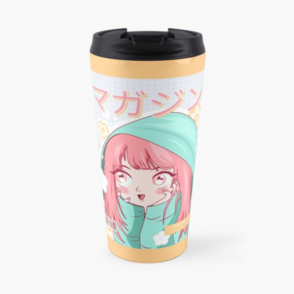 Manga girl Travel Mug