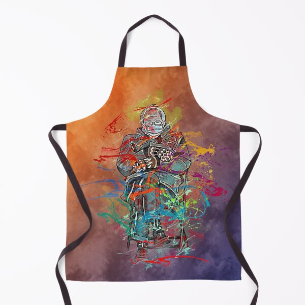 Item preview,  Painted Board |Bernie Sanders Inauguration Current Mood | Feel the cold 2021 designed and sold by invixart.