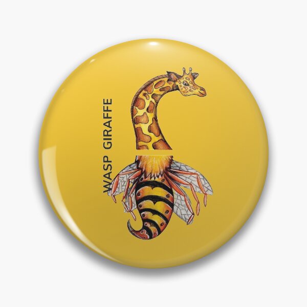 Item preview, WASP GIRAFFE by FrankenDuo sunglow yellow designed and sold by FrankenDuo.