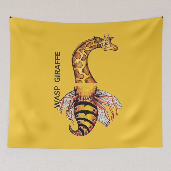 Item preview, WASP GIRAFFE by FrankenDuo sunglow yellow designed and sold by FrankenDuo.