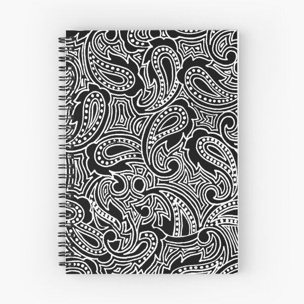 Item preview, Black and White Cashmere Pattern designed and sold by boriskrance.